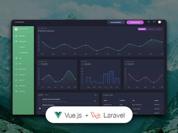 Vue Black Dashboard Laravel Image