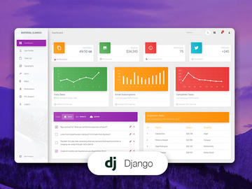 Material Dashboard Django Image