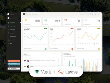 Vue Paper Dashboard Laravel Image