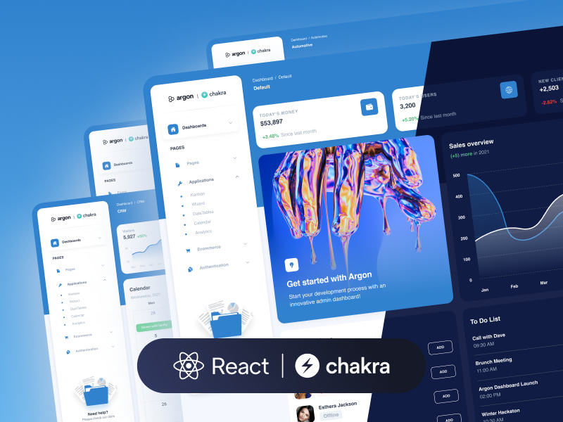 Argon Dashboard Chakra PRO Image